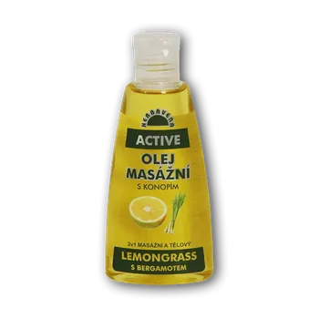 Masážní přípravek Masážní olej s lemongrassem a bergamotem je určen pro masáže svalů, šlach a kloubů.