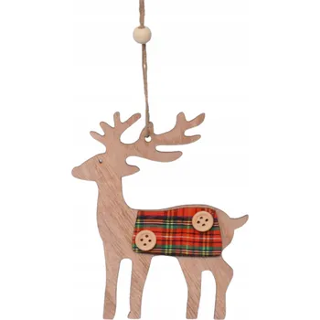 Vánoční dekorace Dřevěná vánoční dekorace, Závěs Sob