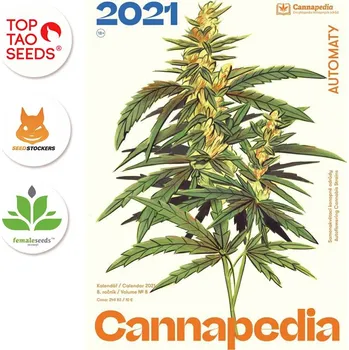 Semeno Nástěnný kalendář od první české internetové encyklopedie konopných odrůd Cannapedia. Obsahuje spoustu užitečných rad. Součástí balení je jako dárek 10 semínek odrůdy Auto NL od Female Seeds, 6x auto reg. semínka Auto Tao Mix od Top Tao Seeds a 1x auto fe