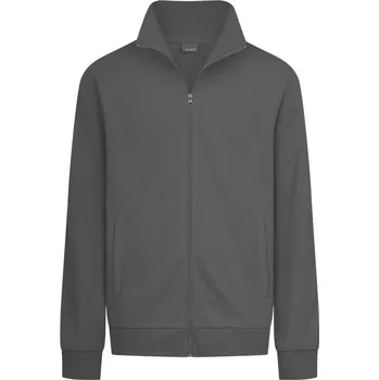 pracovní mikina Promodoro Mikina Promodoro 5290, pánská COT40529065015-steel grey 5XL Šedá ocelová