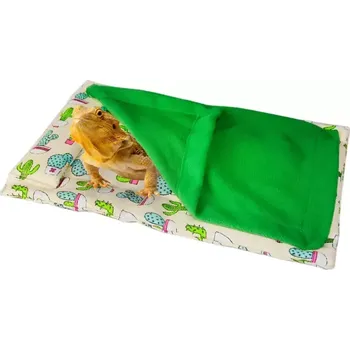 Spacák TopTechnology Spací pytel pro ještěrky a hlodavce s polštářem (zelený)