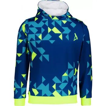 Pánská mikina Pánská funkční mikina premium ALTISPORT VOJ/ALM108MI01 NAVY-NEON ŽLUTÁ XXXL