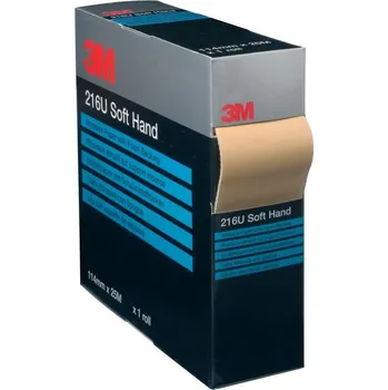 Brusný papír 3M 50337 216U Soft Hand brusný molitan role 114mmx25m P400