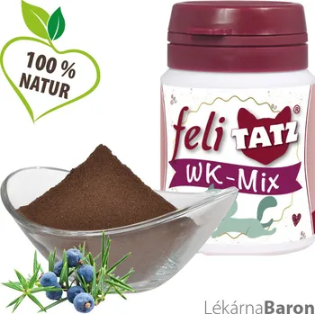 Odčervovací byliny pro kočky feli TATZ - cdVet Váha: 25 g