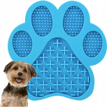 Miska pro psa Antistresová lízací podložka pro psy – tlapka