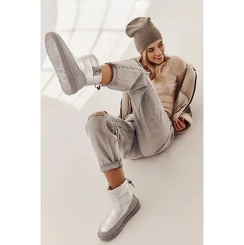 Dívčí sněhule Women's Snow Boots Big Star II274118 Silver 39