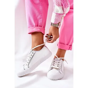 Dámské tenisky Women's Leather Sneakers BIG STAR II274055 White 38