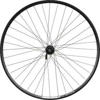 Ráfek na kolo Výplet bpl Výplet 584/27,5" zadní, ráfek dvoustěnný černý disk, náboj Shimano kazeta 8/9 sp CL 32