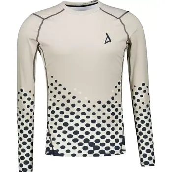 Pánské funkční kompresní triko s dlouhým rukávem premium ALTISPORT VOJ/ALM109TR03 SVĚTLE HNĚDÁ XXXL