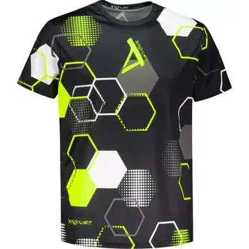 Pánské funkční tričko premium ALTISPORT VOJ/ALM037TR01 ČERNOŽLUTÁ XXXL