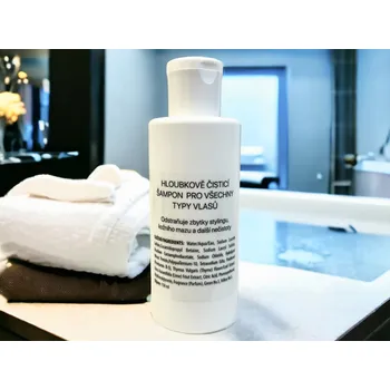 Vlasová regenerace Čisticí šampon na pokožku a vlasy před barvením, 100 ml