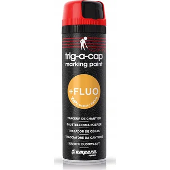 Barva ve spreji Barva barva pro značení sprejem Ampere trig-a-cap EXTRA 1 Ks červená