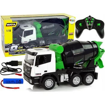 RC model auta MÍCHAČKA NA DÁLKOVÉ OVLÁDÁNÍ RC NÁKLADNÍ AUTO TIR 1557 HUINA