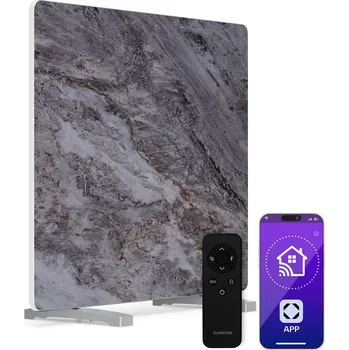 Infrazářič Klarstein MarmoHeat Smart 420W 5–10m² Infrazářič Šedá (10047628)