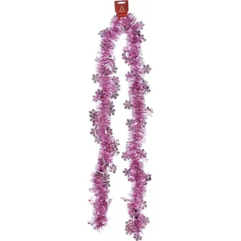 Vánoční dekorace Řetěz sněhové vločky VÁNOČNÍ STROMEK vánoční OZDOBA