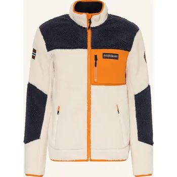 Napapijri Pánská Plyšová Bunda Yupik, tmavě modrá / bílá /...