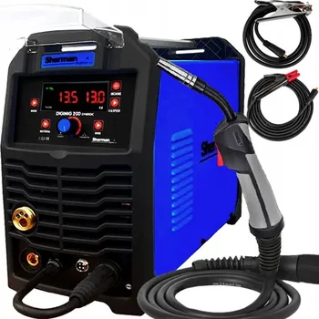 Svářečka INVERTOROVÁ SVÁŘEČKA SHERMAN DIGIMIG 200 SYNERGIE