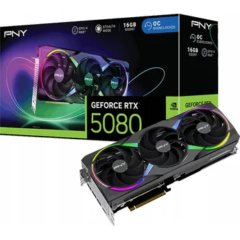 Grafická karta Grafická karta PNY GeForce RTX 5080 16GB ARGB OC 3-FAN