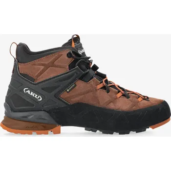Pánská treková obuv Přístupové boty AKU Rock Dfs Mid GTX - hnědá/rezavá (47)