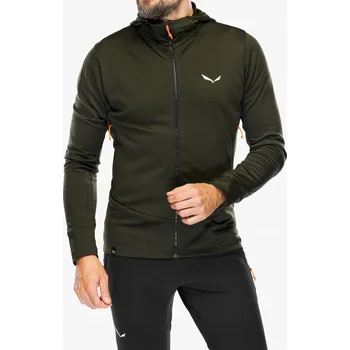 Pánská mikina Fleecová Mikina Salewa Puez PL HD Bunda - dark olive XXL