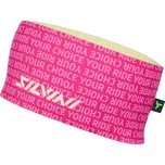 Čelenka Silvini Agri Fuchsia/Black Žlutá L/XL