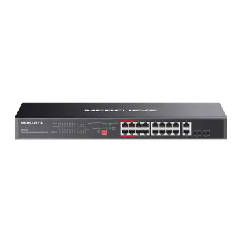 Switch Mercusys MS120GP 20xGb desktop switch(16xPOE+) MS120GP