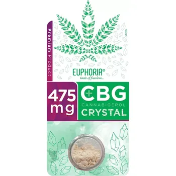 Zdraví CBG čistý krystal 0,5 g > 95 %