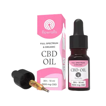 CBD Tento CBD konopný olej od společnosti Flowrolls pochází z ekologických konopných plodin pěstovaných ve Švýcarsku. Díky plnému spektru přirozeně se vyskytujících kanabinoidů je účinek oleje na rozdíl od olejů vyrobených z běžného izolátu výrazně posílen. O