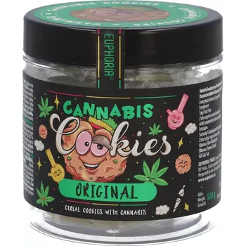 Konopné sušenky od společnosti Euphoria.