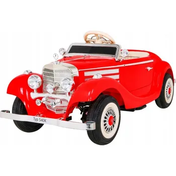 Dětské elektrovozidlo Elektrické autíčko MERCEDES BENZ RETRO typ 540A pro děti + DÁLKOVÉ OVLÁDÁNÍ