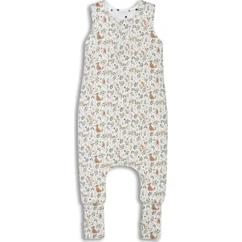 Spací pytel pro miminko Sleepee Celoroční spací pytel s nohavicemi Ivory Forest S