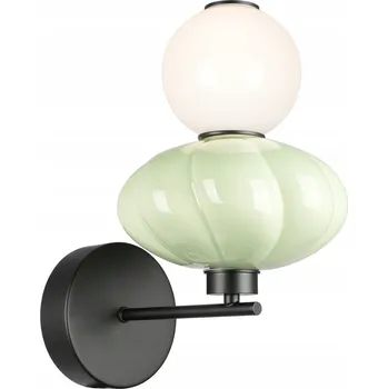 Nástěnné svítidlo Nástěnné svítidlo Italux zelené s integrovaným LED zdrojem 8 W