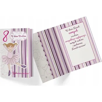 Obraz Přání PR-331 Narozeniny 8 let holčička