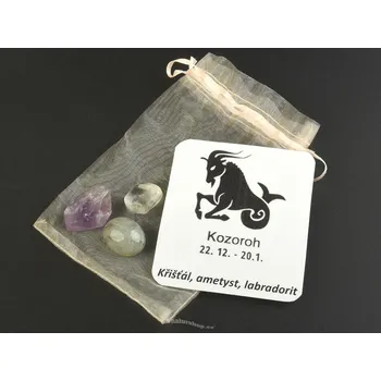 Sběratelství Sada kamenů pro znamení Kozoroh