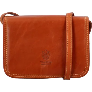 Kabelka Módní dámská kožená crossbody kabelka Sofii, koňaková