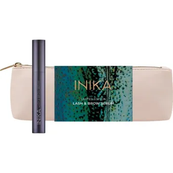 Výživa řas a obočí Inika Organic Lash & Brow Serum Limitovaná edice séra na řasy a obočí v elegantní taštičce
