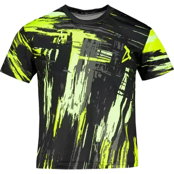 Chlapecké tričko Dětské funkční triko premium ALTISPORT VOJ/ALK010TR01 ČERNOŽLUTÁ 134