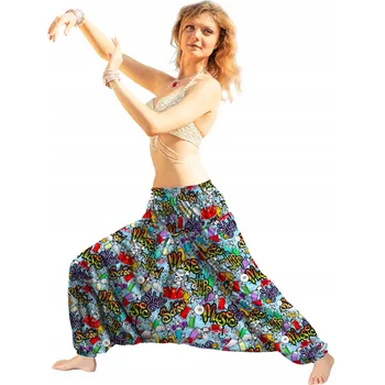 Dámské kalhoty BENÁTKY dámské kalhoty aladinky dlouhé, univerzální velikost