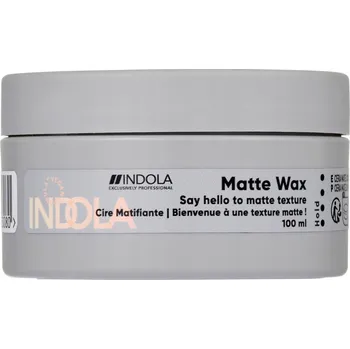Stylingový přípravek Indola Styling Texture Matte Wax, silný vosk na vlasy, 100 ml