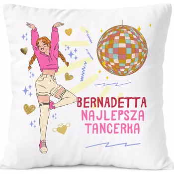 Polštář Dárek Polštář pro Aldonu, dceru dítěte s potiskem