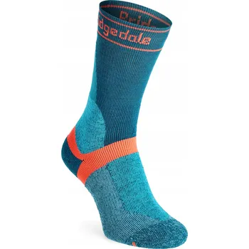 Dámské ponožky Dámské zimní boty Bridgedale MTB Winter Weight T2 Merino Sport, tyrkysové/nebesky, velikost 35-37