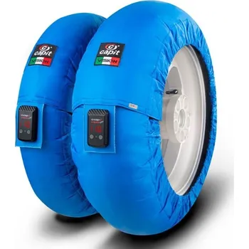 Sada na opravu pneumatiky Nahříváky pneumatik CAPIT Suprema Vision M/XL (115-120-125/17” / ≤200/55/17”) Blue