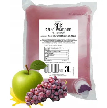 Jablečno- hroznové víno šťáva MBF 3000 ml