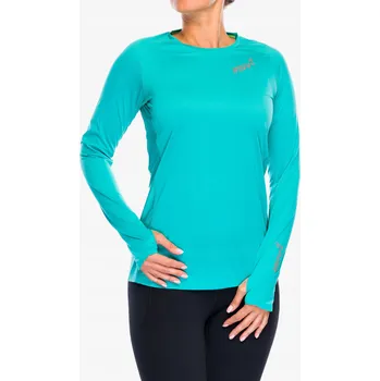 Dámská mikina Dámský běžecký Mikina Inov-8 Base Elite LS - tyrkysová 34 (XS)