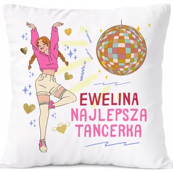 Polštář Dárek Polštář pro Alici, dceru dítěte s potiskem