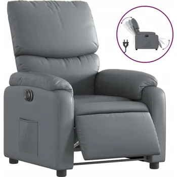 Křeslo Elektrické křeslo šedé 75x99x99 cm