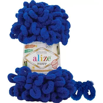 Příze Alize Puffy 984 Kobaltová (Příze Puffy 984 Kobaltová)