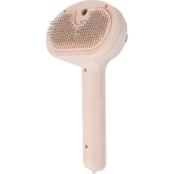 Kosmetika pro psa TopTechnology Pet Blue Light Antibacterial Spray Massage Knot Comb (Růžová)