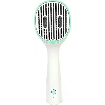 Kosmetika pro psa TopTechnology Plovoucí kartáč na odstranění chlupů pro domácí zvířata s dezinfekcí (Světlá zelená)