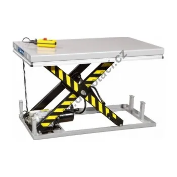 zvedací stůl Hydraulický zvedací stůl HV62, nosnost 6000 kg, rozměr 2200x1500 mm, zdvih 1600 mm